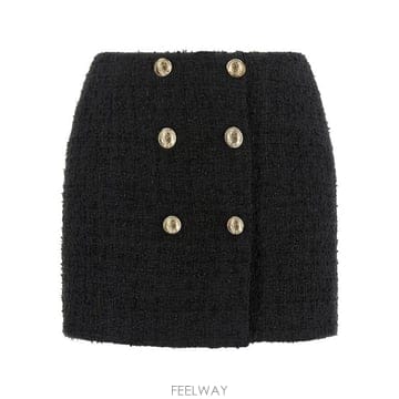 Balmain 버튼 디테일 미니 스커트 SK0000000085 0PA TP979805360