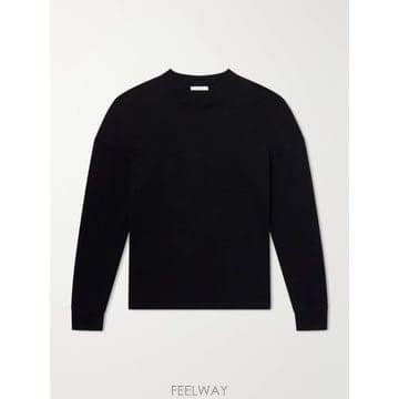 26 FW 더로우 블랙 돌리노 코튼 저지 티셔츠 TP582174900