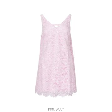 26 FW 셀프포트레이트 시퀸 장식 레이스 미니 드레스 AW26137SP TP458518965
