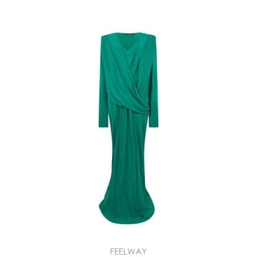 Alberta Ferretti 26 FW �˺���Ÿ�䷹Ƽ �巹���� �ƽ� �巹�� A04125121 TP45741341026 FW �˺���Ÿ�䷹Ƽ �巹���� �ƽ� �巹�� A04125121 TP