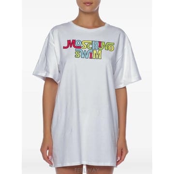 26 FW 모스키노 logo print T shirt 2212A1906001 TP459730510