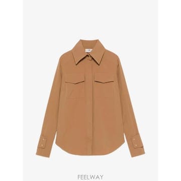 26 FW Elisabetta Franchi 코튼 포켓 셔츠 CA17466E2 TP456425016