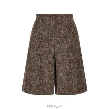 26 FW 아뇨나 아만다 멜란지 텍스처 버뮤다 쇼츠 T81101UW045619 TP459729875
