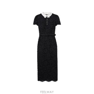 Self Portrait 26 FW ������Ʈ����Ʈ ���� ���̽� ��� Į�� �̵� �巹�� AW26019MAB TP45637373326 FW ������Ʈ����Ʈ ���� ���̽� ��� Į�� �̵� �巹��