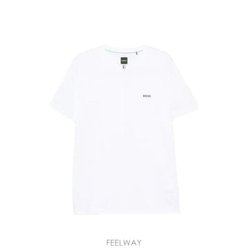 26 FW 보스 로고 프린트 크루 넥 티셔츠 50563361 TP458389592
