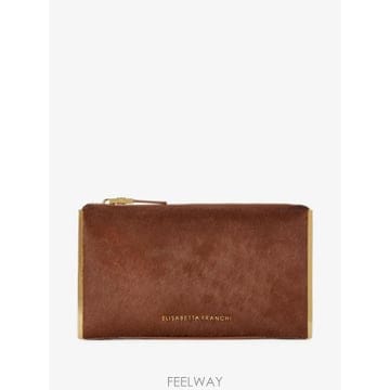 26 FW Elisabetta Franchi 카우하이드 클러치 BS11A67E2 TP458186398