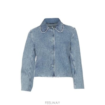 26 FW 프레임 피터팬 칼라 데님 재킷 8043105 TP456416592