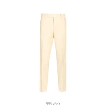 26 FW 펜디 울 개버딘 팬츠 FB1108AYUE TP455145616