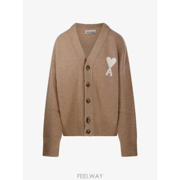 26 FW 아미 아미 드 쾨흐 알파카 가디건 UKC365KN0135 TP458419989