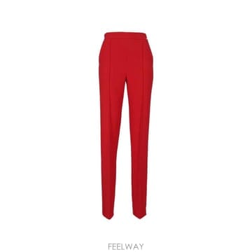 26 FW Elisabetta Franchi 핀턱 디테일 팬츠 PA20466E2 TP456409344