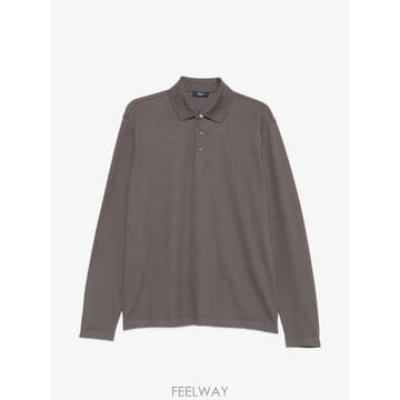 26 FW 에르노 긴소매 폴로 셔츠 JPL00154U54007 TP458649836