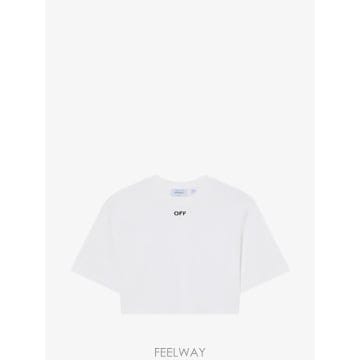 Off White 26 FW ����ȭ��Ʈ �ΰ� ����Ʈ ũ�� Ƽ���� 2FA00678TW102 TP45760706526 FW ����ȭ��Ʈ �ΰ� ����Ʈ ũ�� Ƽ���� 2FA00678TW102