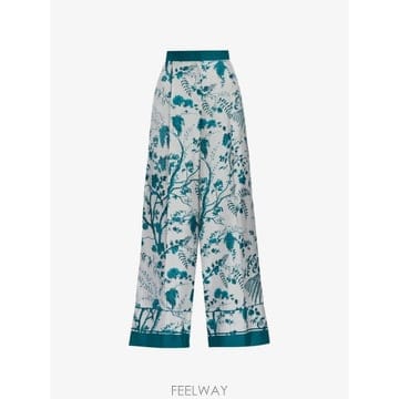 26 FW 에르뎀 botanical print silk trousers VC26TR551934006 TP45