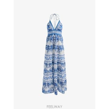 Alice & Olivia 26 FW �ٸ����ؿø���� ī�Ѹ��� ����Ʈ Ȧ�ͳ� �ƽ� �巹�� CC605P46540 TP45635782026 FW �ٸ����ؿø���� ī�Ѹ��� ����Ʈ Ȧ�ͳ� �ƽ� ��