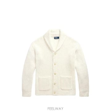 Ralph Lauren 26 FW ���� �����η� linen Cotton shawl collar cardigan 7109633360026 FW ���� �����η� linen Cotton shawl collar cardigan