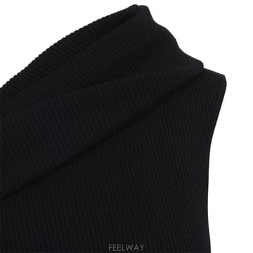 [D14]릭오웬스 RP02F5627RIBVI 09 BLACK 여성 원피스 드레스 Rick Owens Athe
