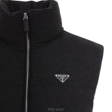 [D14]프라다 29S131SAMO1ACZ F0308 ANTRACITE 여성 자켓 코트 아우터 Prada W