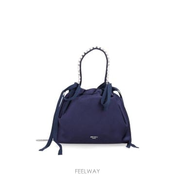 Jimmy Choo [A94]������ DRAWSTRING MINI THMARINE MARINE SILVER ���� ��Ʈ�� ž�ڵ��[A94]������ DRAWSTRING MINI THMARINE MARINE SILVER ��