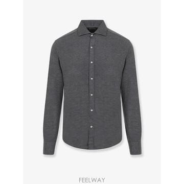 [N85]브루넬로 쿠치넬리 MH8366686 남성 셔츠 남방 BRUNELLO CUCINELLI Silk an