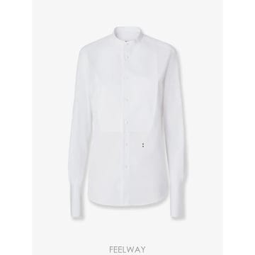 FENDI [N85]��� FS8390 ���� ���� ����콺 ���� FENDI White popeline shirt[N85]��� FS8390 ���� ���� ����콺 ���� FENDI White p