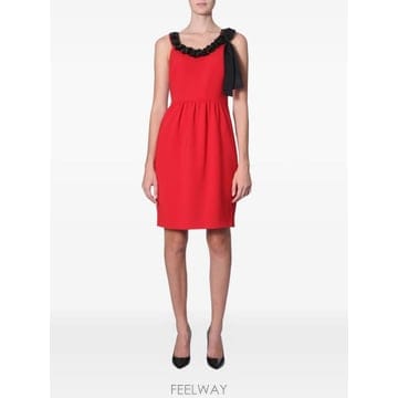 Moschino 26 FW ��Ű�� ü�� ���� �巹�� 0429 TP45840352226 FW ��Ű�� ü�� ���� �巹�� 0429 TP458403522