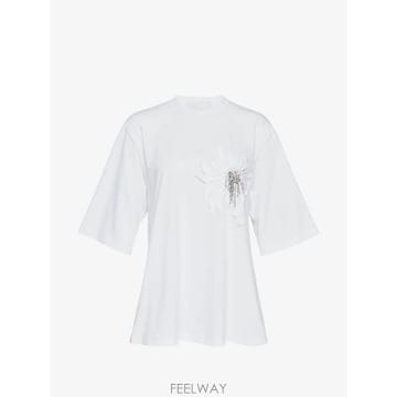 3.1 phillip lim 26 FW 3.1�ʸ��� Ʈ������ �÷η� ���ø��� Ƽ���� S26110380PJB TP45475523326 FW 3.1�ʸ��� Ʈ������ �÷η� ���ø��� Ƽ���� S26110
