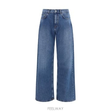 Palm Angels [K68]�ʾ����� PAMYA001DN001 4444 ���� û���� ���� �� ������ Wide leg Jeans[K68]�ʾ����� PAMYA001DN001 4444 ���� û���� ���� �� 
