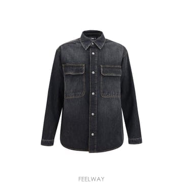 [K68]팜앤젤스 PAMYD001DN001 1313 남성 셔츠 남방 긴팔 반팔 Denim Shirt with