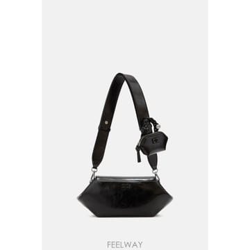 GANNI [G95]���� C1040069099 ���� ����� ��Ʈ�� ũ�ν��� �ڵ�� BOU BAG EAST WEST SH[G95]���� C1040069099 ���� ����� ��Ʈ�� ũ�ν��� �ڵ�