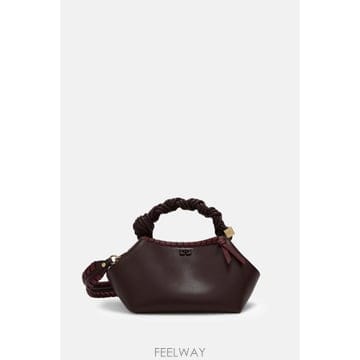 GANNI [G95]���� C2100052936 ���� ����� ��Ʈ�� ũ�ν��� �ڵ�� BOU SMALL TRESSE BAG[G95]���� C2100052936 ���� ����� ��Ʈ�� ũ�ν��� �ڵ�
