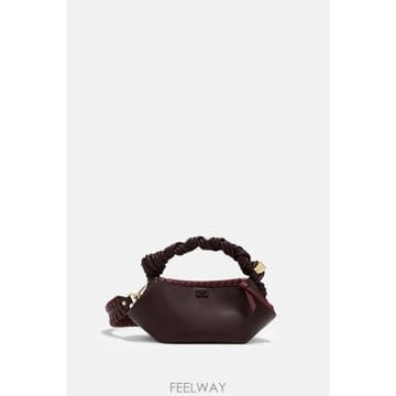 GANNI [G95]���� C2100038936 ���� ��Ŷ�� ����� ��Ʈ�� �̴Ϲ� BOU MINI TRESSE BAG[G95]���� C2100038936 ���� ��Ŷ�� ����� ��Ʈ�� �̴Ϲ�