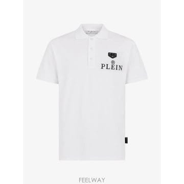 Philipp Plein 26 FW �ʸ��÷��� �ΰ� �ڼ� ���� Ƽ���� UAFCMTK9384PTE179N TP45673923526 FW �ʸ��÷��� �ΰ� �ڼ� ���� Ƽ���� UAFCMTK9384PTE1