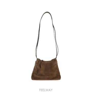 26 FW 브루넬로 쿠치넬리 스웨이드 드로스트링 숄더 백 MBDLD2808C9773 TP459728385