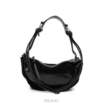 26 FW 이자벨마랑 마이아 브레이디드 스트랩 패널 미디엄 숄더 백 PP0501FAD4C06M TP45972