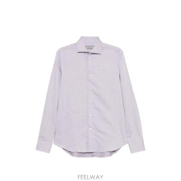 26 FW Canali 스프레드 칼라 버튼 업 셔츠 NCLX0C3GR03627 TP457707048