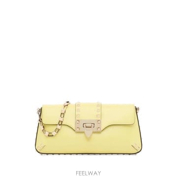 26 FW 발렌티노 가라바니 락스터드 카프스킨 숄더 백 WB0M76PLX TP458470908