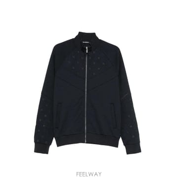 26 FW 칼라거펠트 모노그램 자수 패널 재킷 705014563902 TP457584314