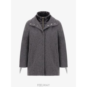 26 FW 에르노 프린지 트리밍 나일론 울트라라이트 코트 GC000612D33536 TP459421665