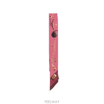 26 FW 끌로에 jewellery print silk scarf CH26ATB02TWI TP45961712