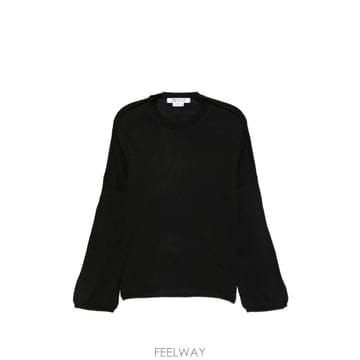 26 FW 꼼데가르송 크루 넥 드롭 숄더 스웨터 RRN5141 TP458468764