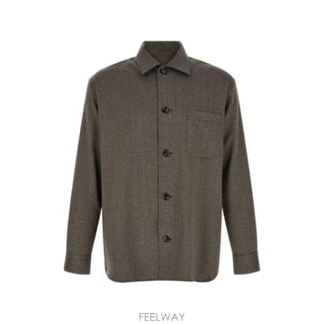 26 FW 브리오니 멜란지 이펙트 긴소매 셔츠 SCHT0LOEA712800 TP458278919