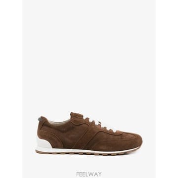 Brunello Cucinelli 26 FW ���ڷ� ��ġ�ڸ� suede panelled sneakers MZSFG3337C9884 TP45926 FW ���ڷ� ��ġ�ڸ� suede panelled sneakers MZSFG3
