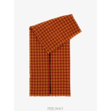 | Other Brand | 26 FW Daniela Gregis gingham check cashmere scarf SCI1BK41MI26 FW Daniela Gregis gingham check cashmere scarf SCI1