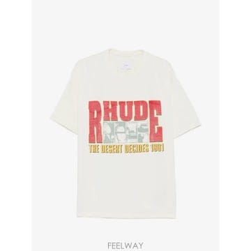RHUDE 26 FW ��� ����Ʈ ĵ�齺 �ΰ� ����Ʈ Ƽ���� RHFW26TT06012 TP45845844426 FW ��� ����Ʈ ĵ�齺 �ΰ� ����Ʈ Ƽ���� RHFW26TT06