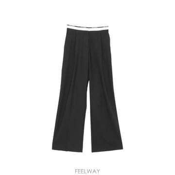 26 FW 칼라거펠트 로고 웨이스트밴드 팬츠 B1W10002999 TP454809307