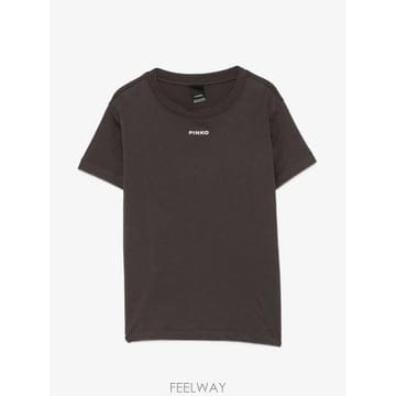 PINKO 26 FW PINKO �ΰ� ����Ʈ �ݼҸ� Ƽ���� 100373A3HK TP45645307526 FW PINKO �ΰ� ����Ʈ �ݼҸ� Ƽ���� 100373A3HK TP456
