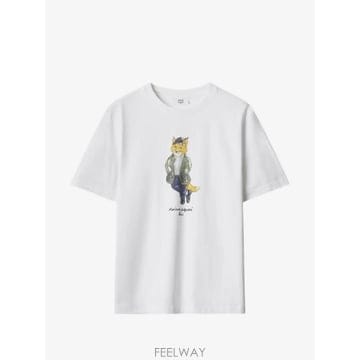 Maison Kitsune 26 FW ���� Ű���� ���� ����Ʈ Ƽ���� MRMJT22KJ7025P100 TP45834432126 FW ���� Ű���� ���� ����Ʈ Ƽ���� MRMJT22KJ7025P100