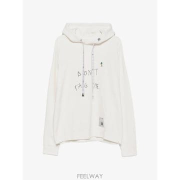 26 FW 메종미하라야스히로 슬로건 프린트 측정 테이프 디테일 후드티 J17HD771 TP458072462