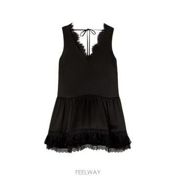 GANNI 26 FW ���� ���̽� ��ƾ �巹�� A1030686 TP45959158126 FW ���� ���̽� ��ƾ �巹�� A1030686 TP459591581