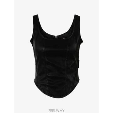 26 FW 오프화이트 집업 코르셋 탑 2FA00396TW009 TP459591514